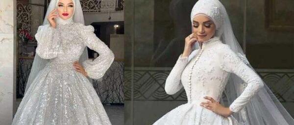 عکس عروس محجبه زیبا