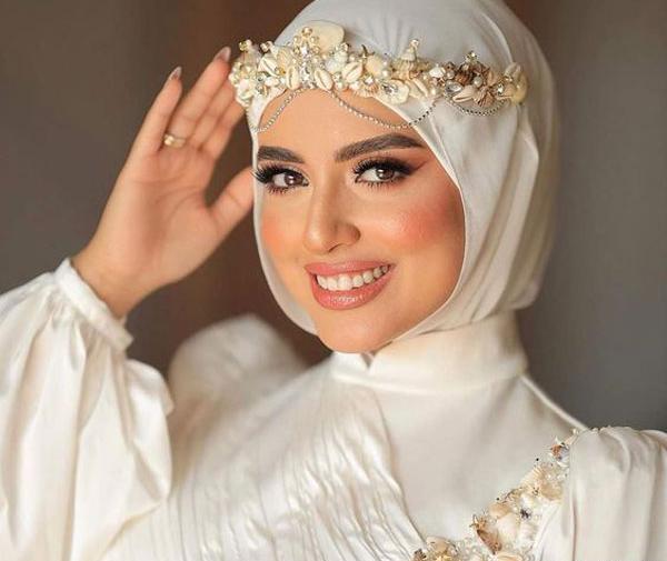 عکس عروس محجبه زیبا