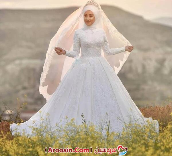 عکس عروس محجبه زیبا