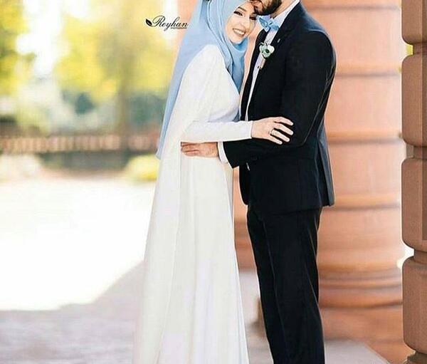 عکس عروس محجبه زیبا