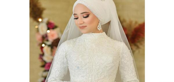 عکس عروس محجبه زیبا