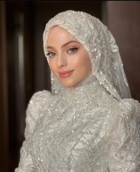 عکس عروس محجبه جدید