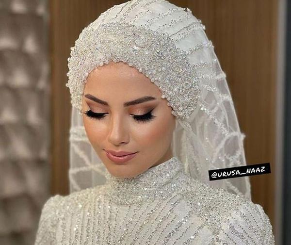 عکس عروس محجبه جدید