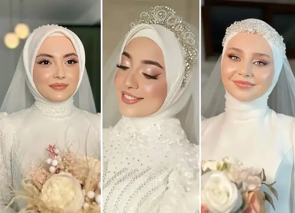 عکس عروس محجبه جدید