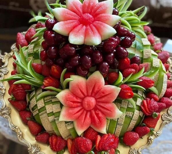عکس سفره شب یلدا برای عروس