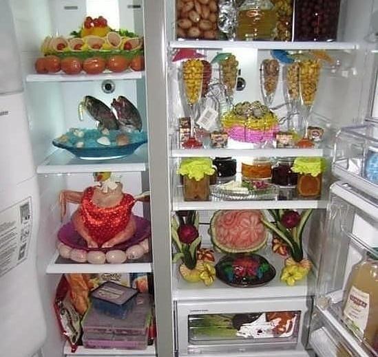 عکس یخچال عروس ساده