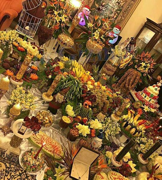عکس خنچه عروس شب یلدا