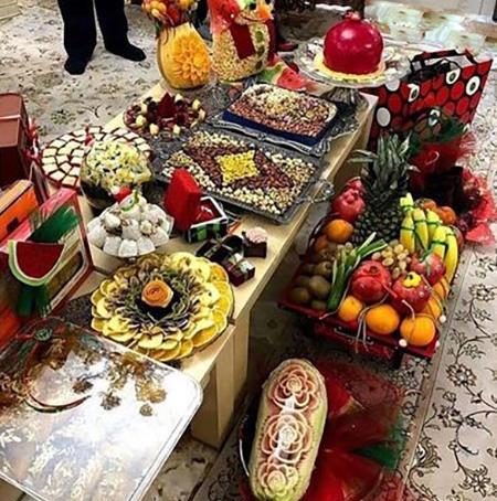 عکس خنچه عروس شب یلدا