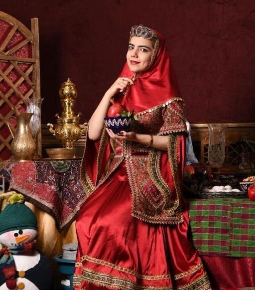 عکس لباس عروس شب یلدا