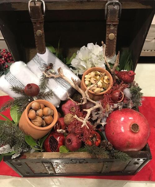 عکس از شب یلدایی عروس