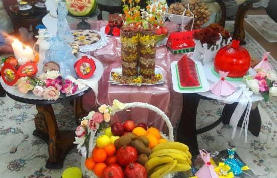 عکس از شب یلدایی عروس