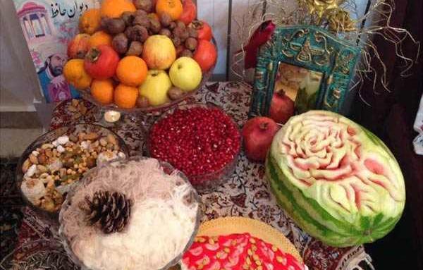 عکس از شب یلدایی عروس