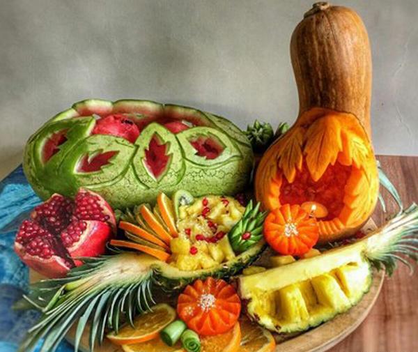 عکس تزیین شب یلدایی عروس