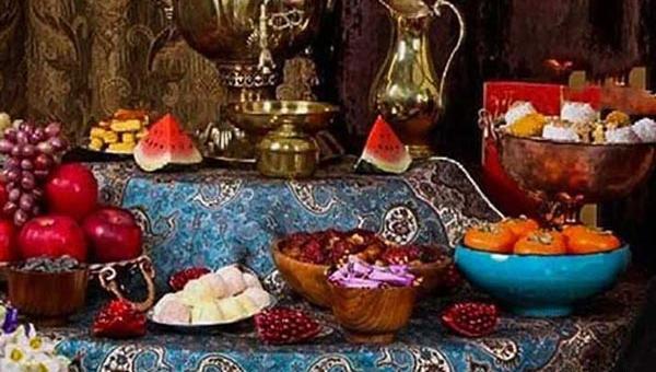 عکس تزیین شب یلدایی عروس