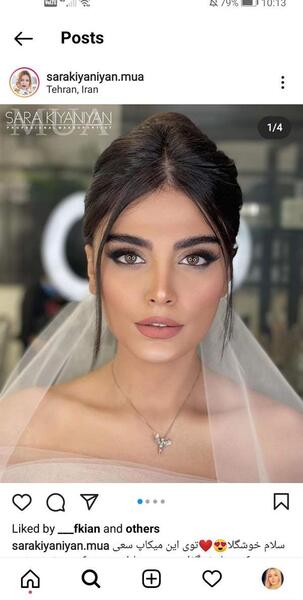 عکس میکاپ عروس نی نی سایت
