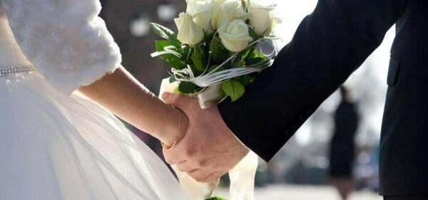 عکس کوچک ترین عروس و داماد