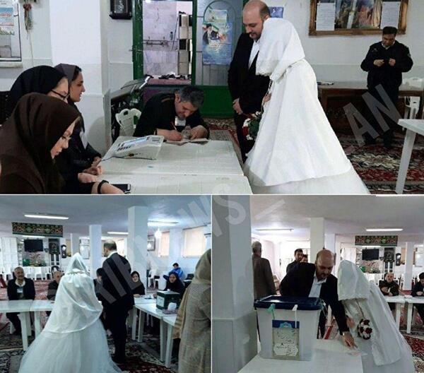 عکس لباس عروس فیک