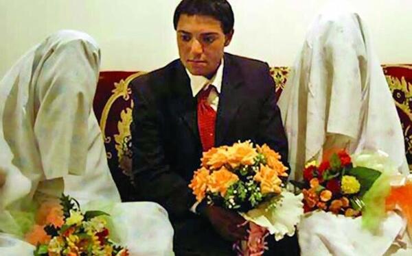 عکس عروس عجیب و غریب
