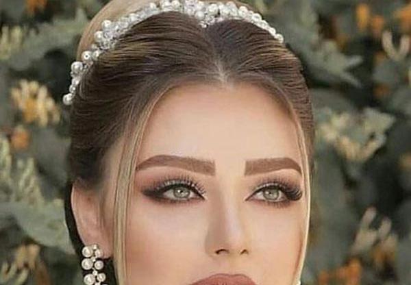 عکس ارایش عروس عربی زیبا
