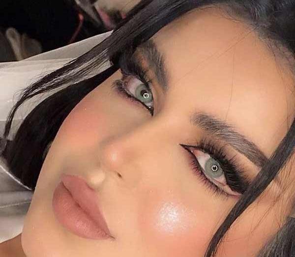 عکس ارایش عروس عربی زیبا