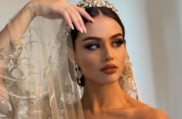عکس ارایش عروس عربی زیبا