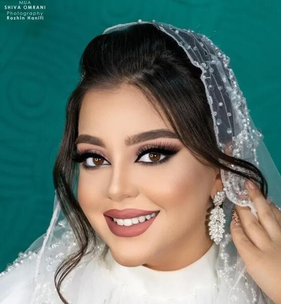 عکس ارایش عروس عربی زیبا