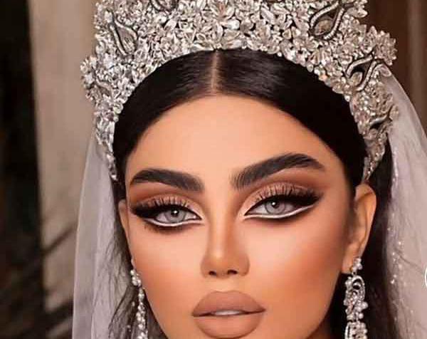 عکس ارایش عروس عربی زیبا