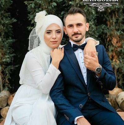 عکس عقدکنان عروس داماد