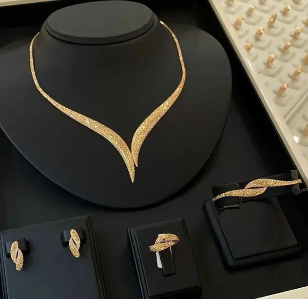 عکس سرویس طلا عروس جدید