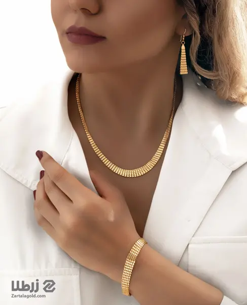 عکس سرویس طلا عروس جدید