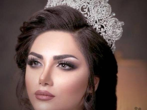 عکس صورت زیبای عروس