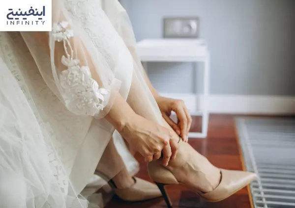 عکس کفش عروس صورتی