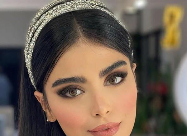 عکس آرایش عروس صورت گرد