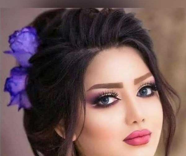 عکس آرایش عروس صورت گرد
