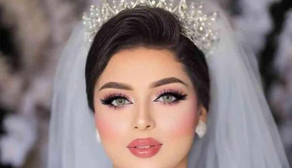 عکس صورت عروس زیبا