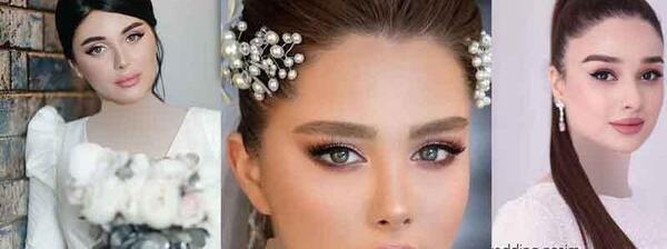 عکس صورت عروس زیبا