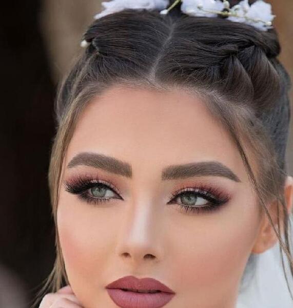 عکس صورت عروس زیبا
