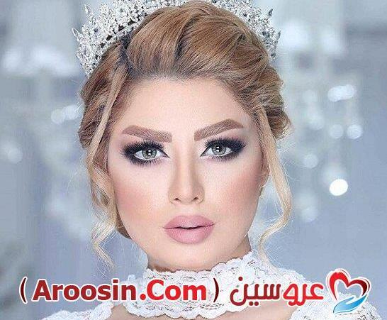 عکس عروس با صورت کشیده