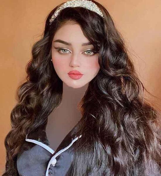 عکس مدل موی عروس برای صورت گرد