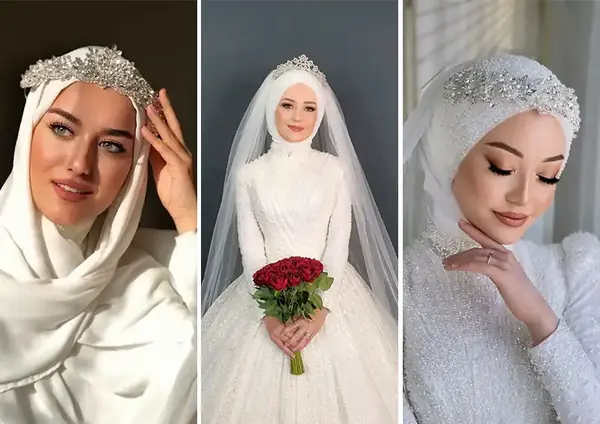 عکس عروس شیک و زیبا