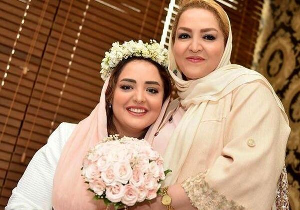 عکس عروسی سارا و نیکا با لباس عروس
