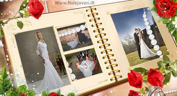 عکس رمانتیک عروس