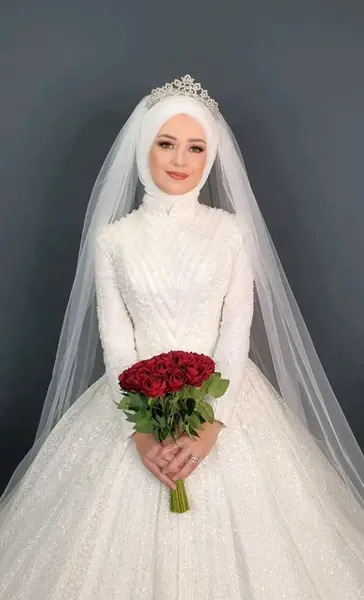 عکس عروس حجاب جدید