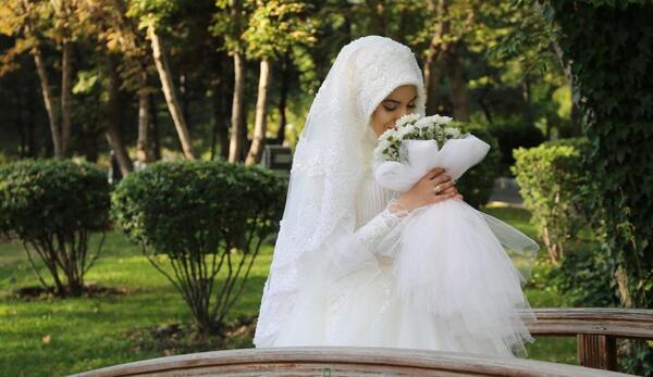 عکس های لباس عروس حجابی