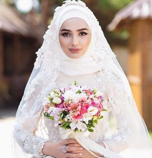 عکس های لباس عروس حجابی