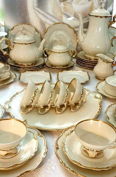 عکس سرویس چینی عروس