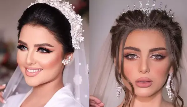 عکس لنز رنگی چشم عروس