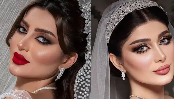 عکس لنز رنگی چشم عروس