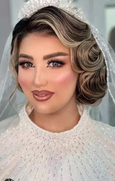عکس آرایش جدید عروس ایرانی