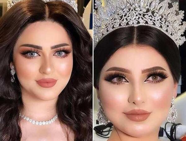 میکاپ عکس عروس خوشگل جدید اینستاگرام